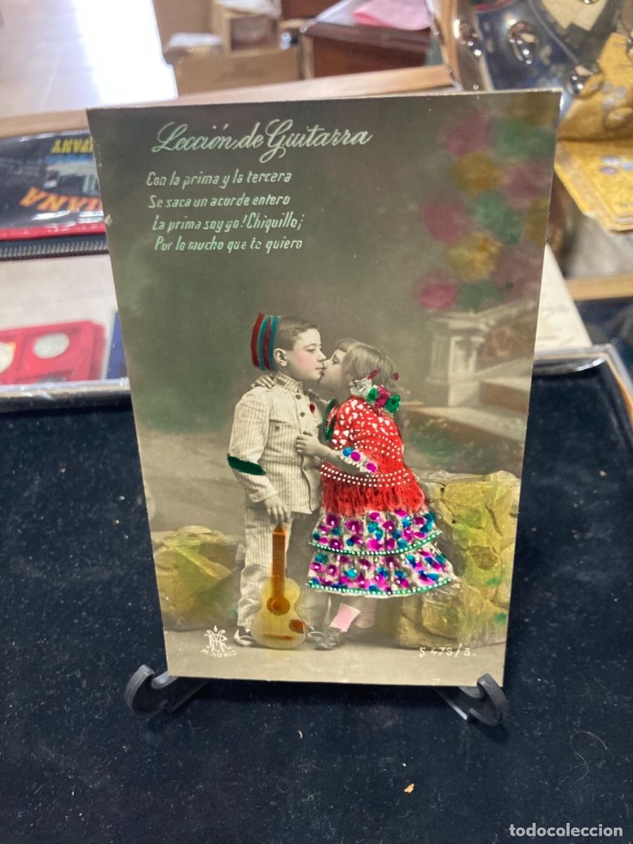 Postales: Magnifica postal antigua tem&aacute;tica ni&ntilde;os - Foto 1