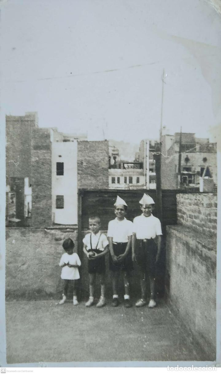 Postales: Ni&ntilde;os en pose de distintas edades ???. Nueva. Blanco/Negro - Foto 1