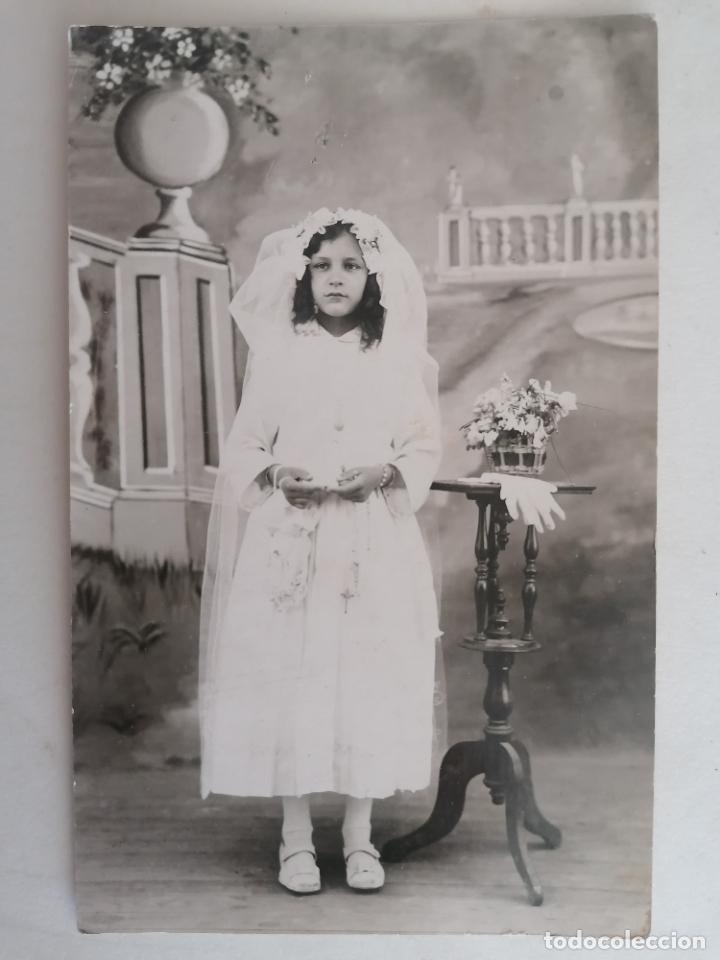 Postales: POSTAL, NI&Ntilde;A VESTIDA DE COMUNION - Foto 1