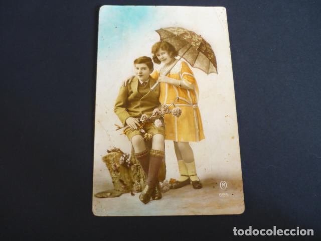 Postales: NI&Ntilde;OS ELEGANTES POSTAL - Foto 1
