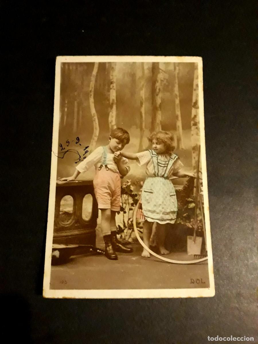 Postales: Antigua Postal Escrita 1909 - Foto 1