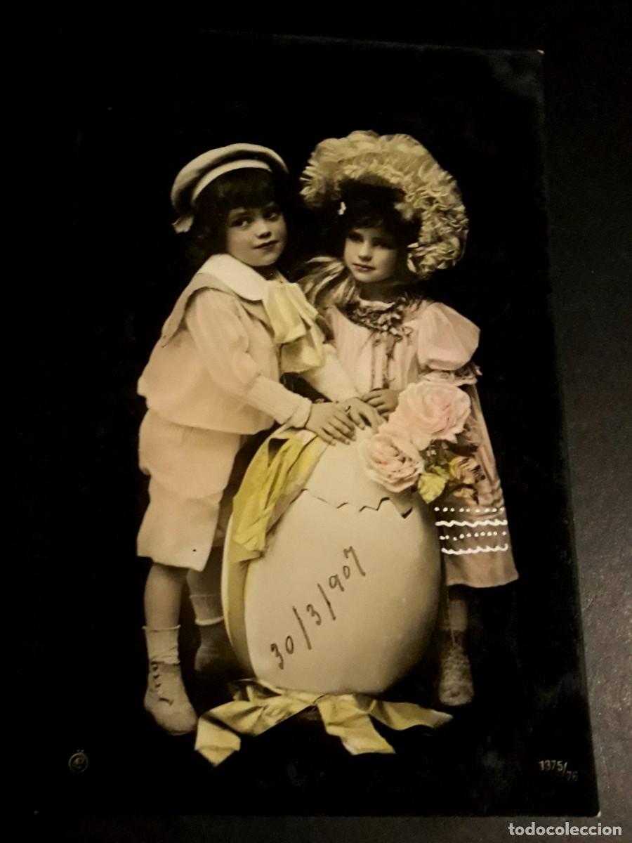 Postales: Antigua Postal Escrita y Sellada 1909 - Foto 1