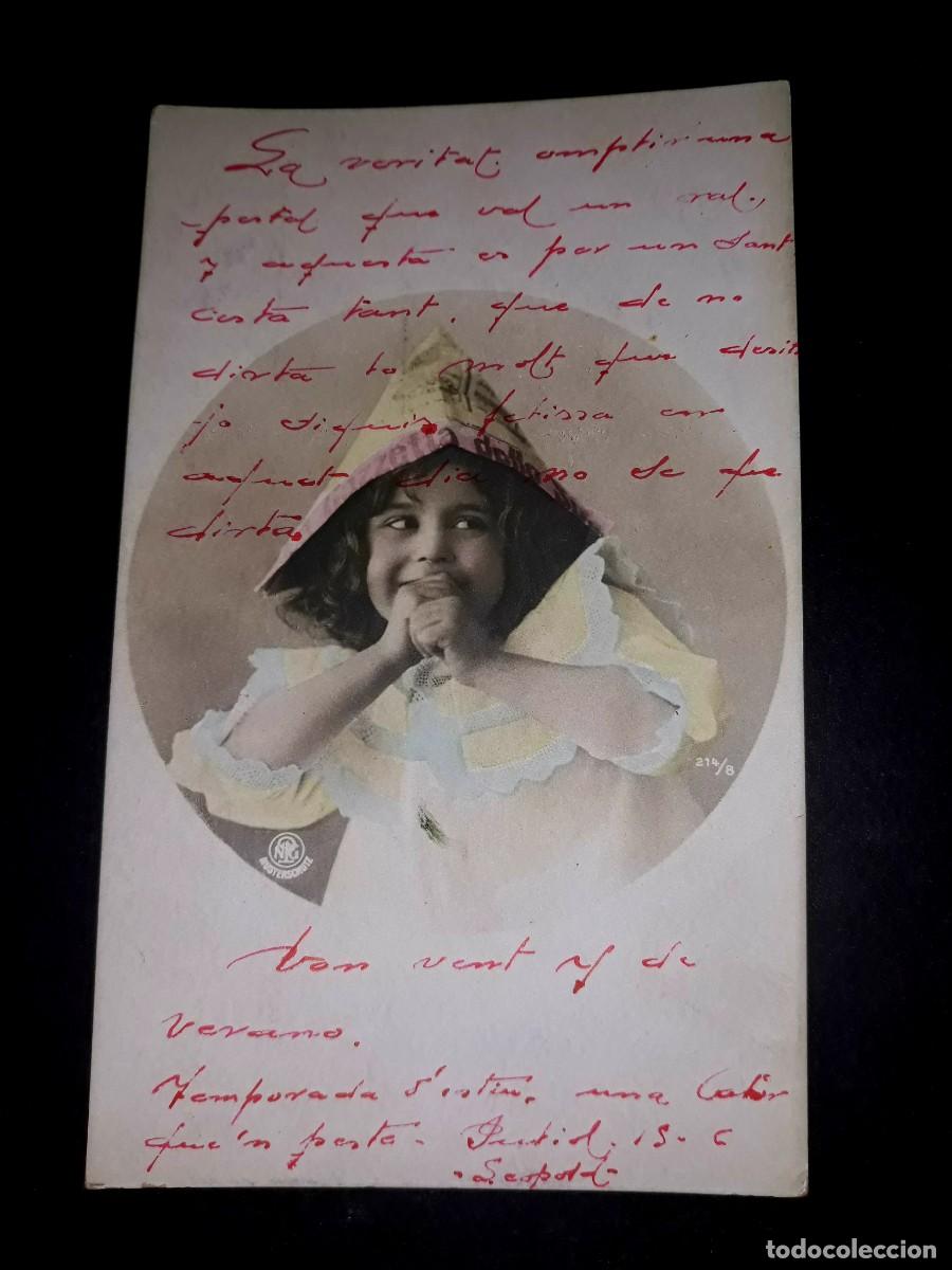 Postales: Antigua Postal Escrita 1906 - Foto 1