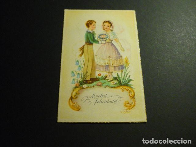Postales: NI&Ntilde;OS ENAMORADOS POSTAL - Foto 1