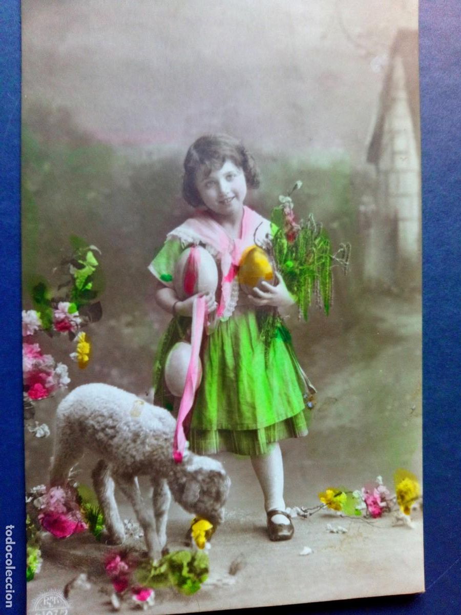 Postales: ANTIGUA POSTAL COLOREADA, CIRCULADA 1902 - Foto 1