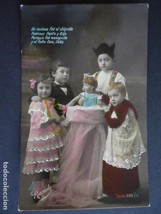 Postales: NI&Ntilde;OS EN BAUTIZO POSTAL - Foto 1