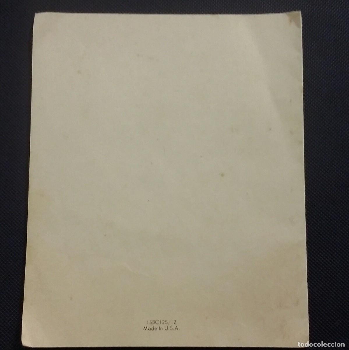 Postales: TARJETA CON RELIEVE DE 1953. DE FLOR CON BEBE - Foto 8