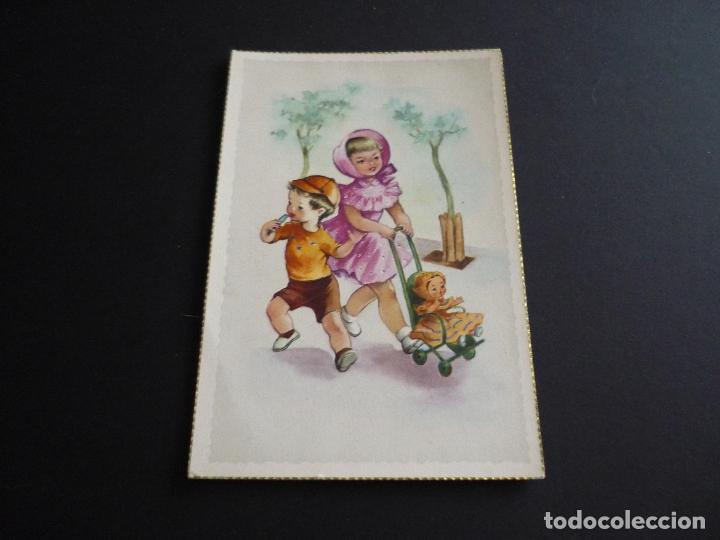 Postales: NI&Ntilde;OS POSTAL ILUSTRADA - Foto 1