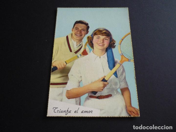 Postales: NI&Ntilde;OS JUGANDO AL TENNIS POSTAL - Foto 1