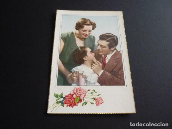 Postales: PADRE Y NI&Ntilde;A POSTAL - Foto 1