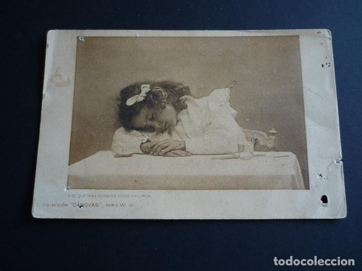 Postales: NI&Ntilde;A COLECCION CANOVAS POSTAL - Foto 1