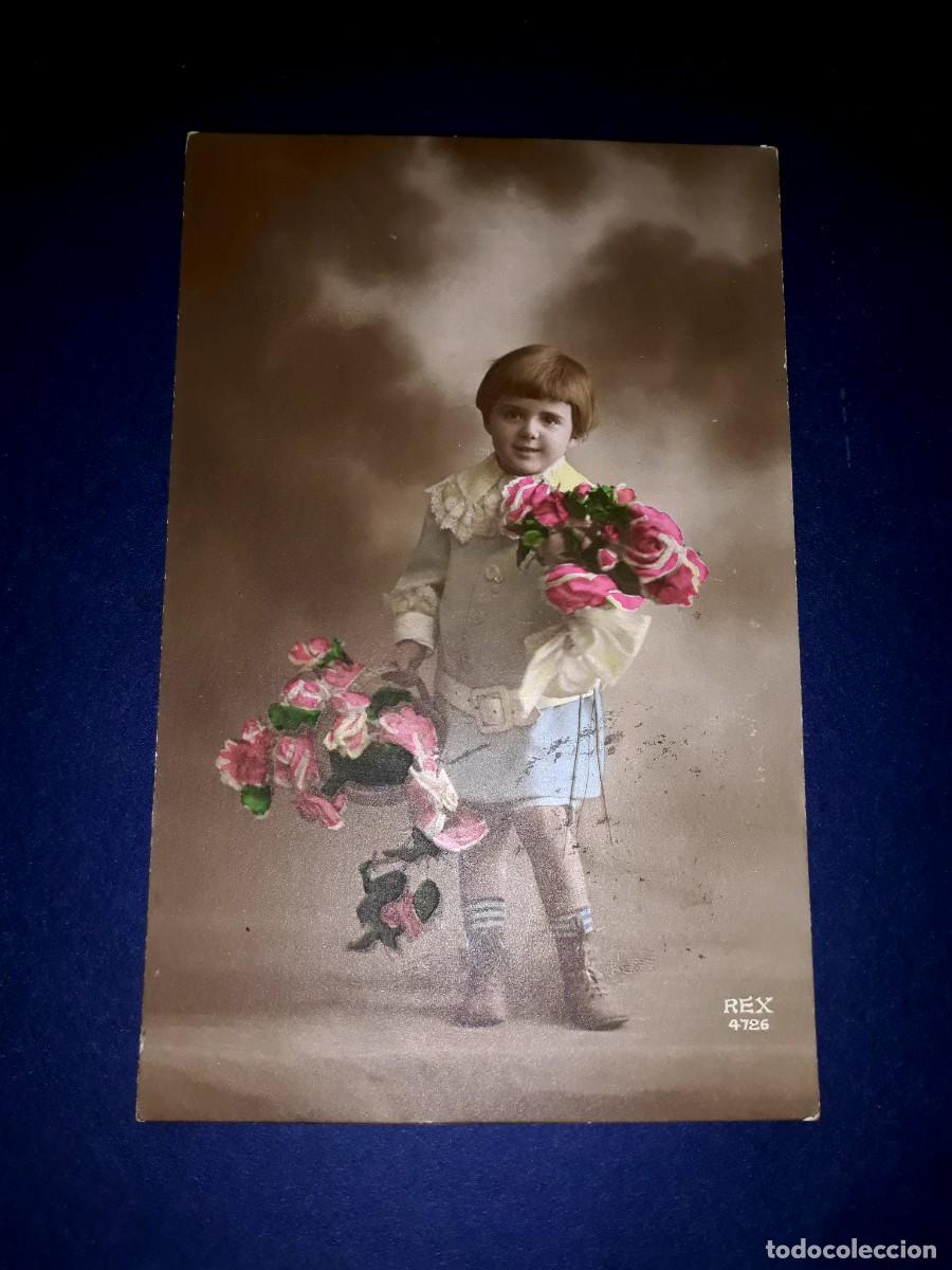 Postales: Antigua Postal Escrita y Sellada 1917 - Foto 1