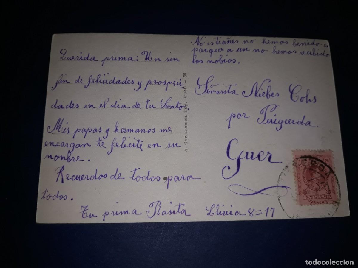 Postales: Antigua Postal Escrita y Sellada 1917 - Foto 2