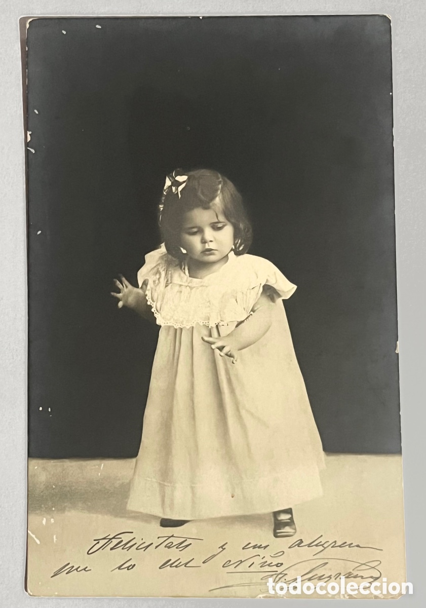 Postales: POSTAL DE NI&Ntilde;A - CIRCULADA EN 1905 - Foto 1