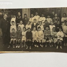 Postales: POSTAL FOTOGRAFÍCA: NIÑOS POSANDO EN UN COLEGIO. SIN CIRCULAR - 1910-20