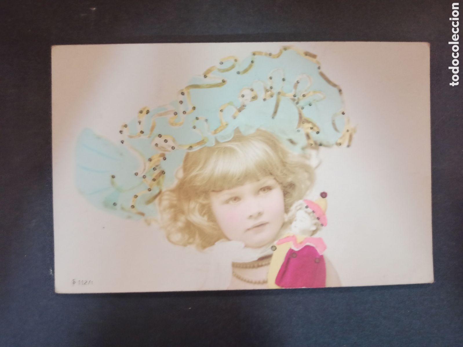 Postales: Postal antigua infantil. Sin circular. Sin dividir. - Foto 1