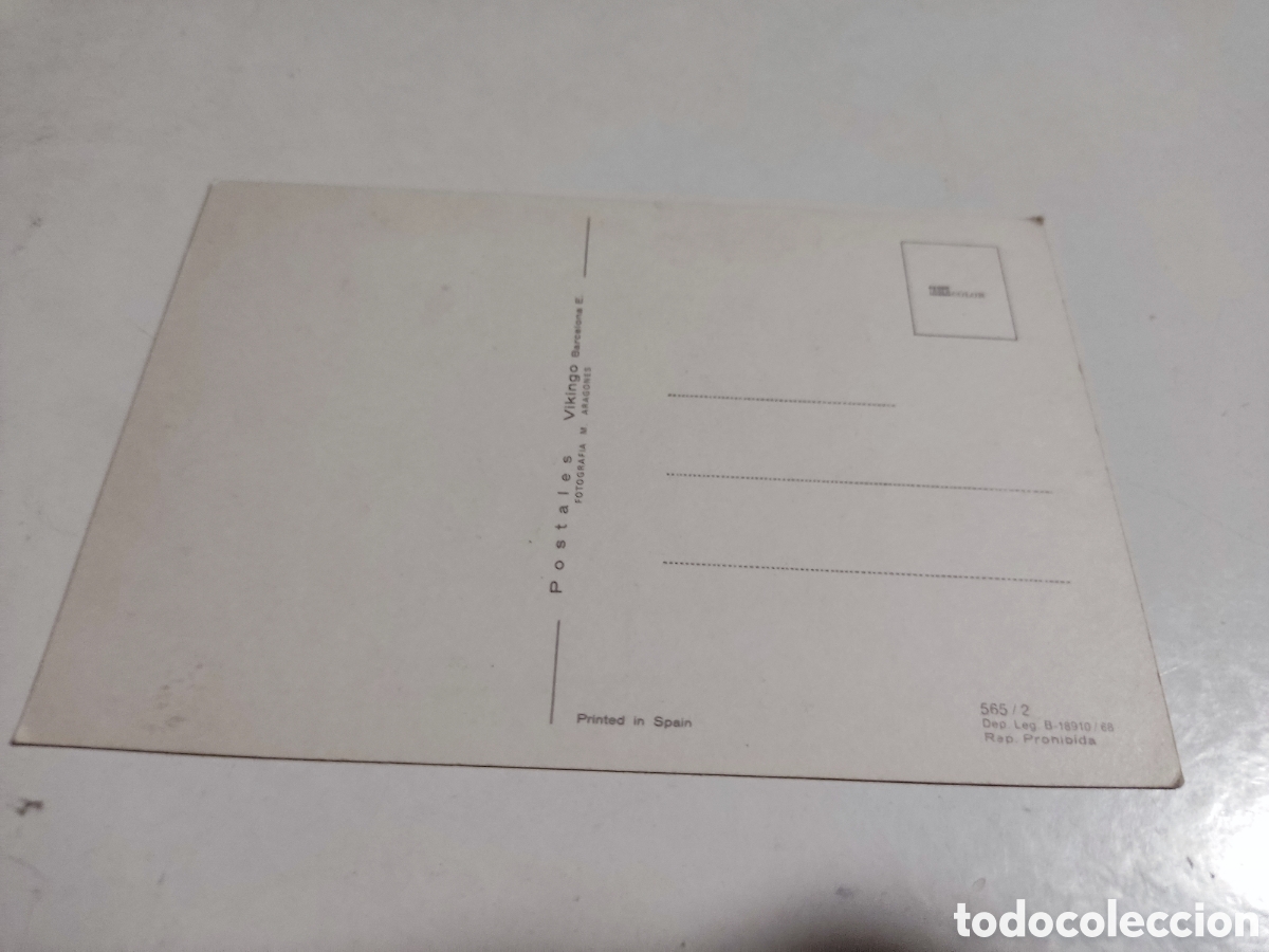 Postales: Postal ni&ntilde;os coche de &eacute;poca - Foto 2