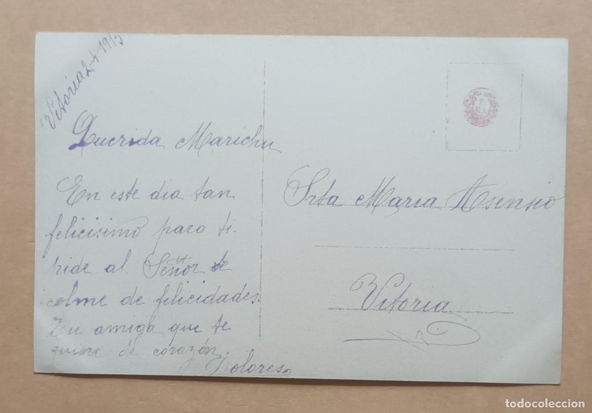 Postales: POSTAL - A&Ntilde;O 1915 - CON SELLO, CIRCULADA - Foto 2
