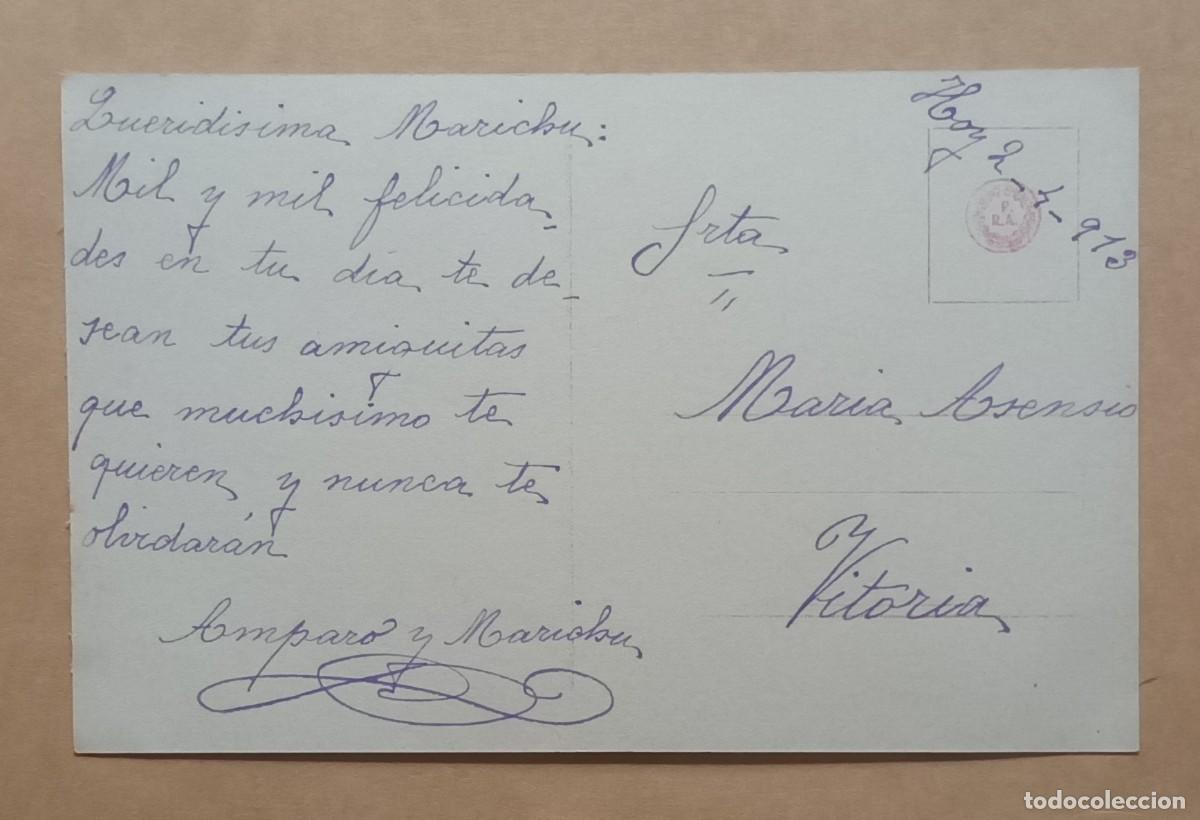 Postales: POSTAL - A&Ntilde;O 1913 - CON SELLO, CIRCULADA - Foto 2