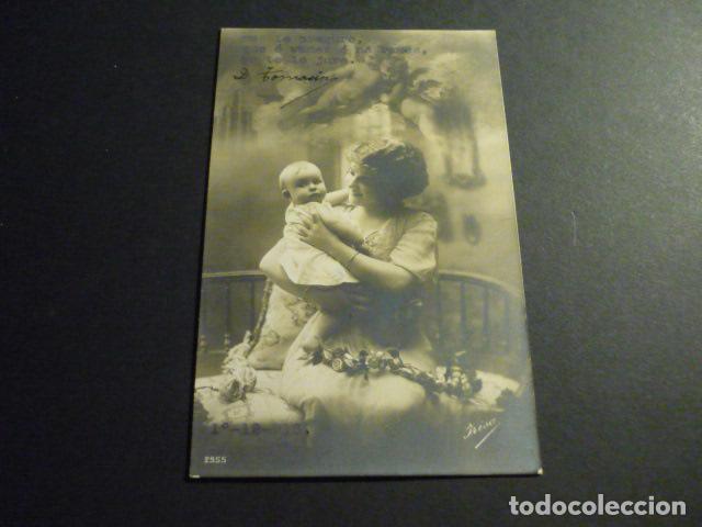 Postales: MADRE CON BEBE POSTAL - Foto 1