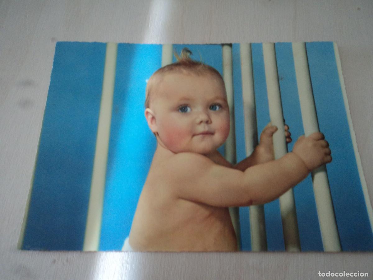 Postales: ni&ntilde;o en la cuna, italia, 1998/7 - Foto 1