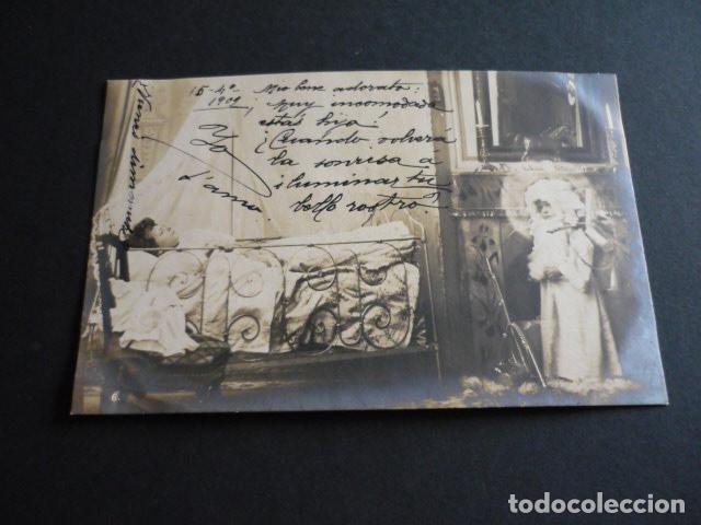 Postales: NI&Ntilde;A EN DORMITORIO POSTAL - Foto 1