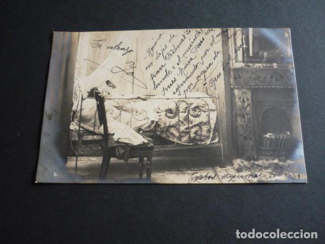 Postales: NI&Ntilde;A EN DORMITORIO POSTAL - Foto 1