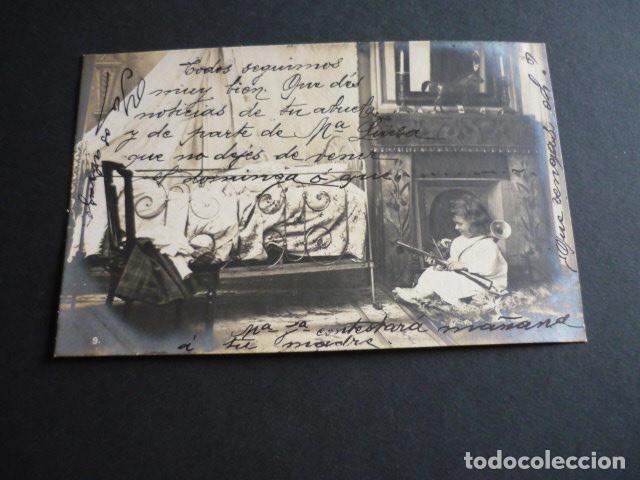 Postales: NI&Ntilde;A EN DORMITORIO POSTAL - Foto 1