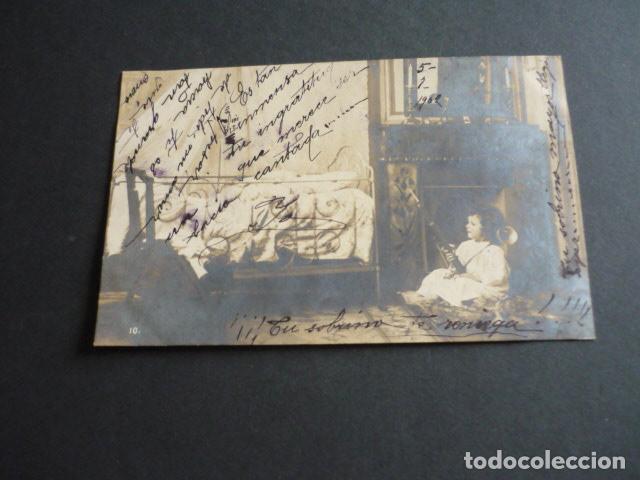 Postales: NI&Ntilde;A EN DORMITORIO POSTAL - Foto 1