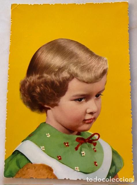Postales: NI&Ntilde;A - ESCRITA c. 1964 - Foto 1