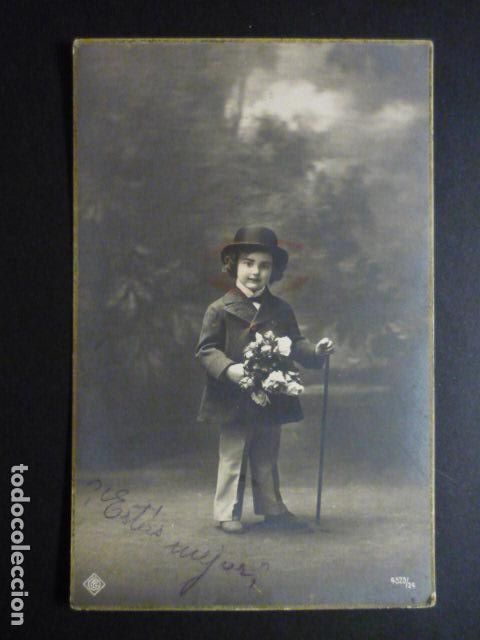 Postales: NI&Ntilde;O ELEGANTE POSTAL - Foto 1