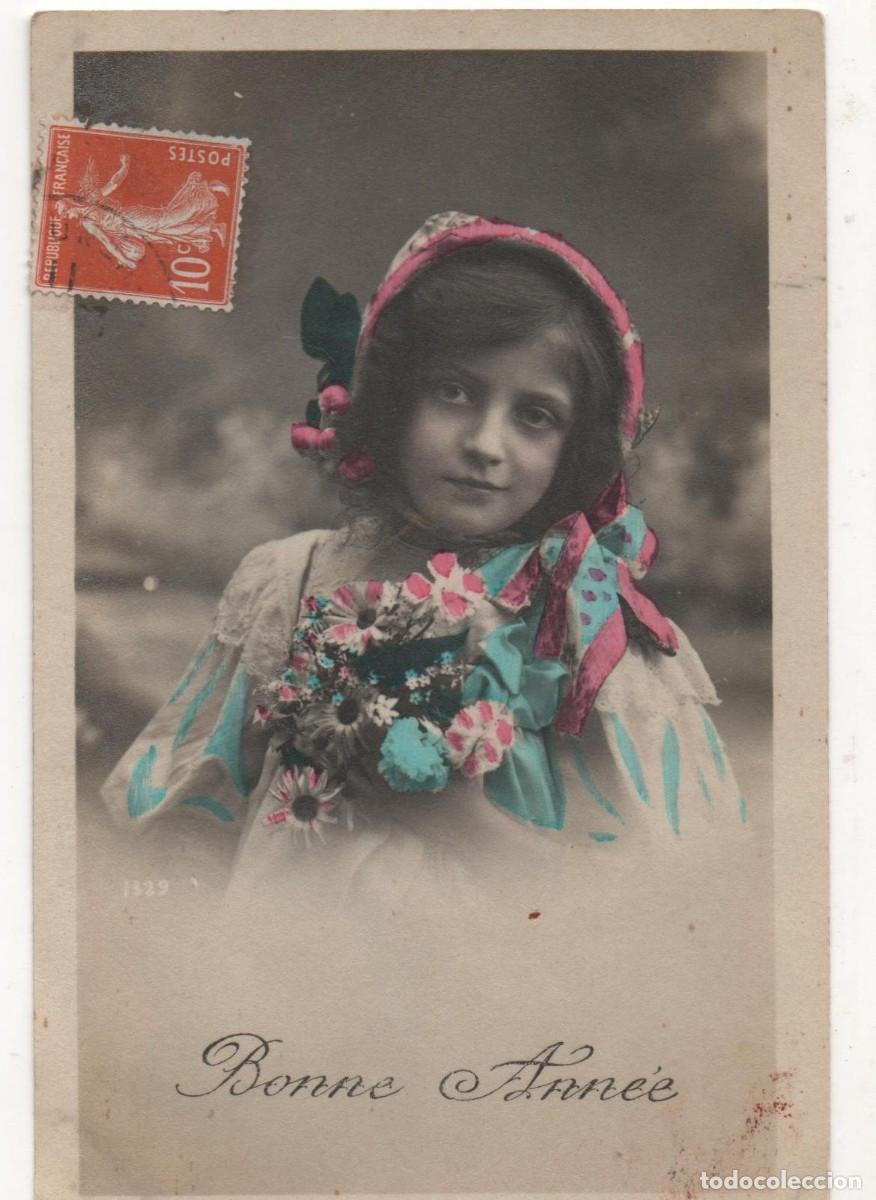 Postales: Postal francesa principios del XX- circulada- - Foto 1
