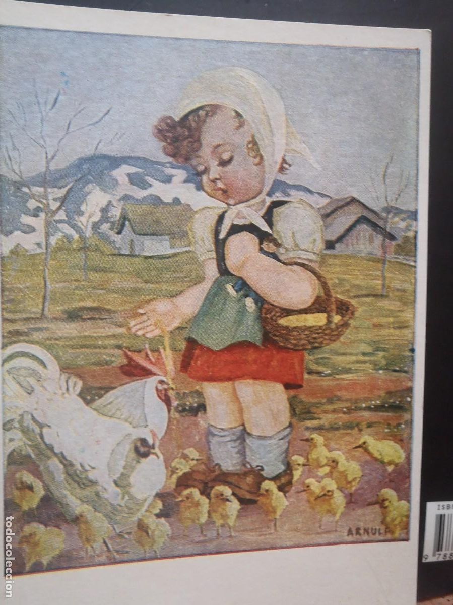 Postales: NI&Ntilde;A GRANJERA - ARTIS MUTI - Foto 1