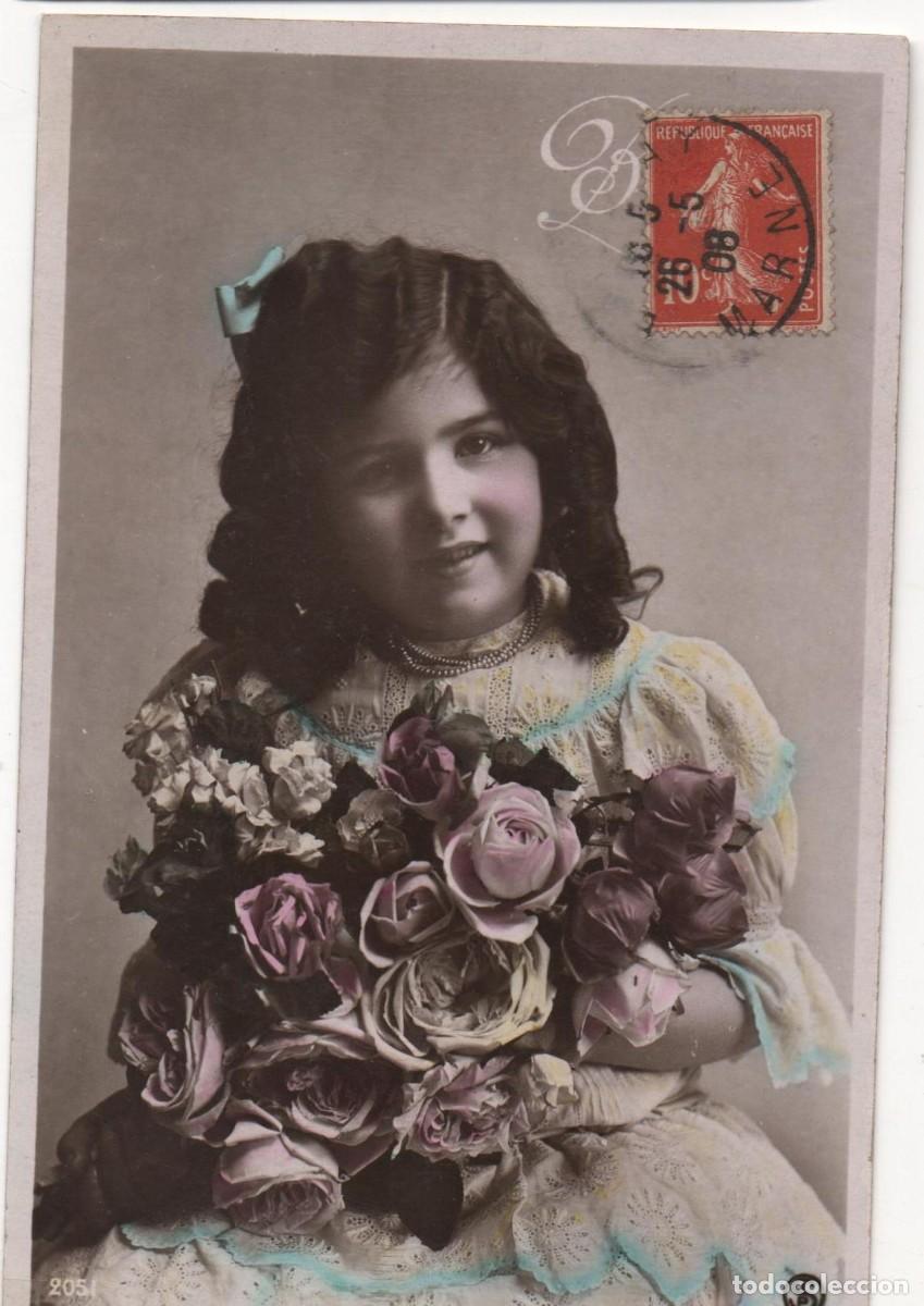 Postales: Postal francesa principios del XX- escrita- - Foto 1
