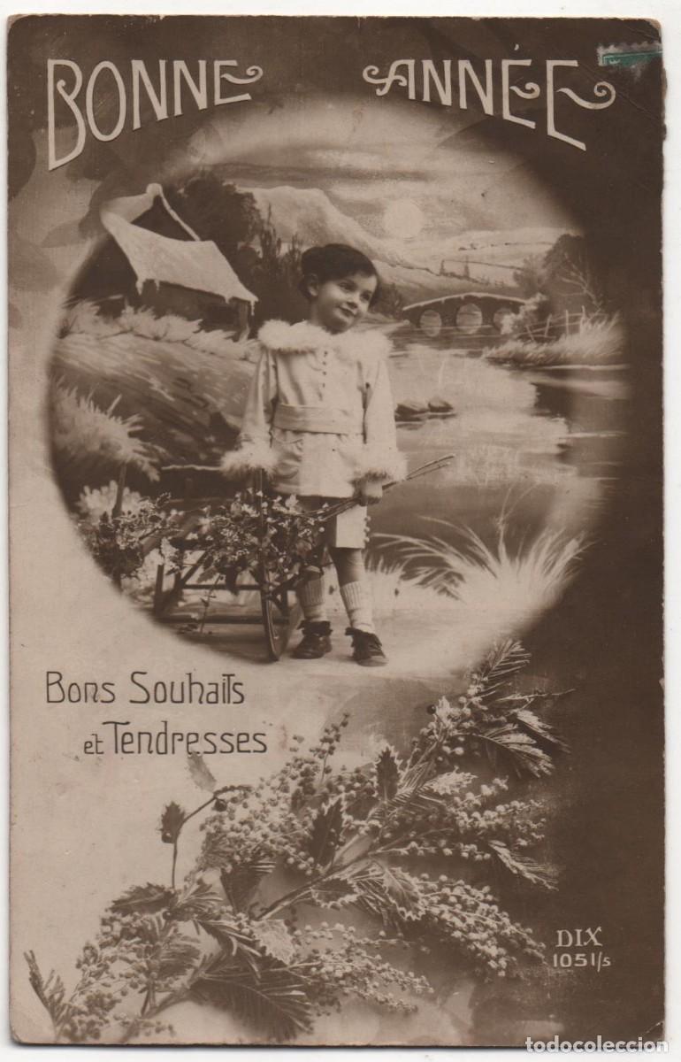 Postales: Postal francesa principios del XX- escrita- - Foto 1