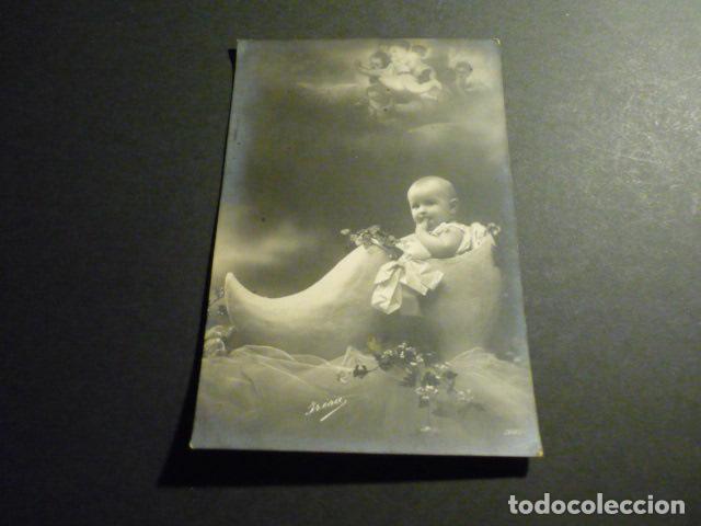 Postales: BEBE EN ZUECO POSTAL - Foto 1