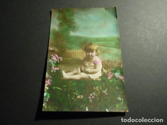 Postales: NI&Ntilde;A EN EL CAMPO POSTAL - Foto 1