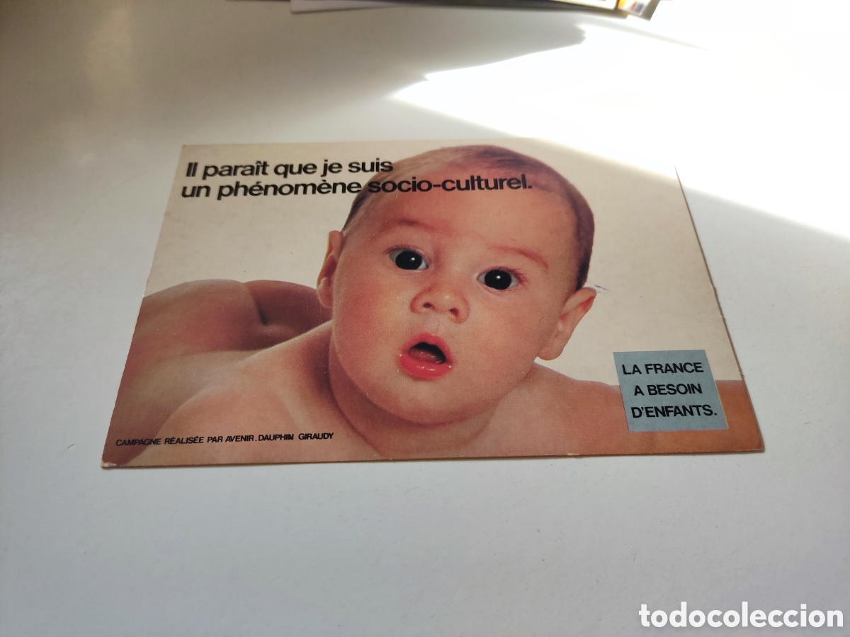 Postales: Postal ni&ntilde;os Francia - Foto 1