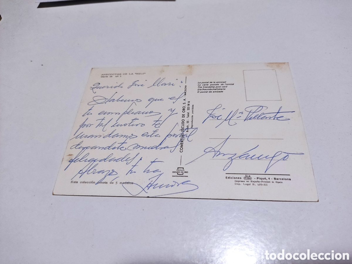 Postales: Postal ni&ntilde;os an&eacute;cdotas de la Mili - Foto 2