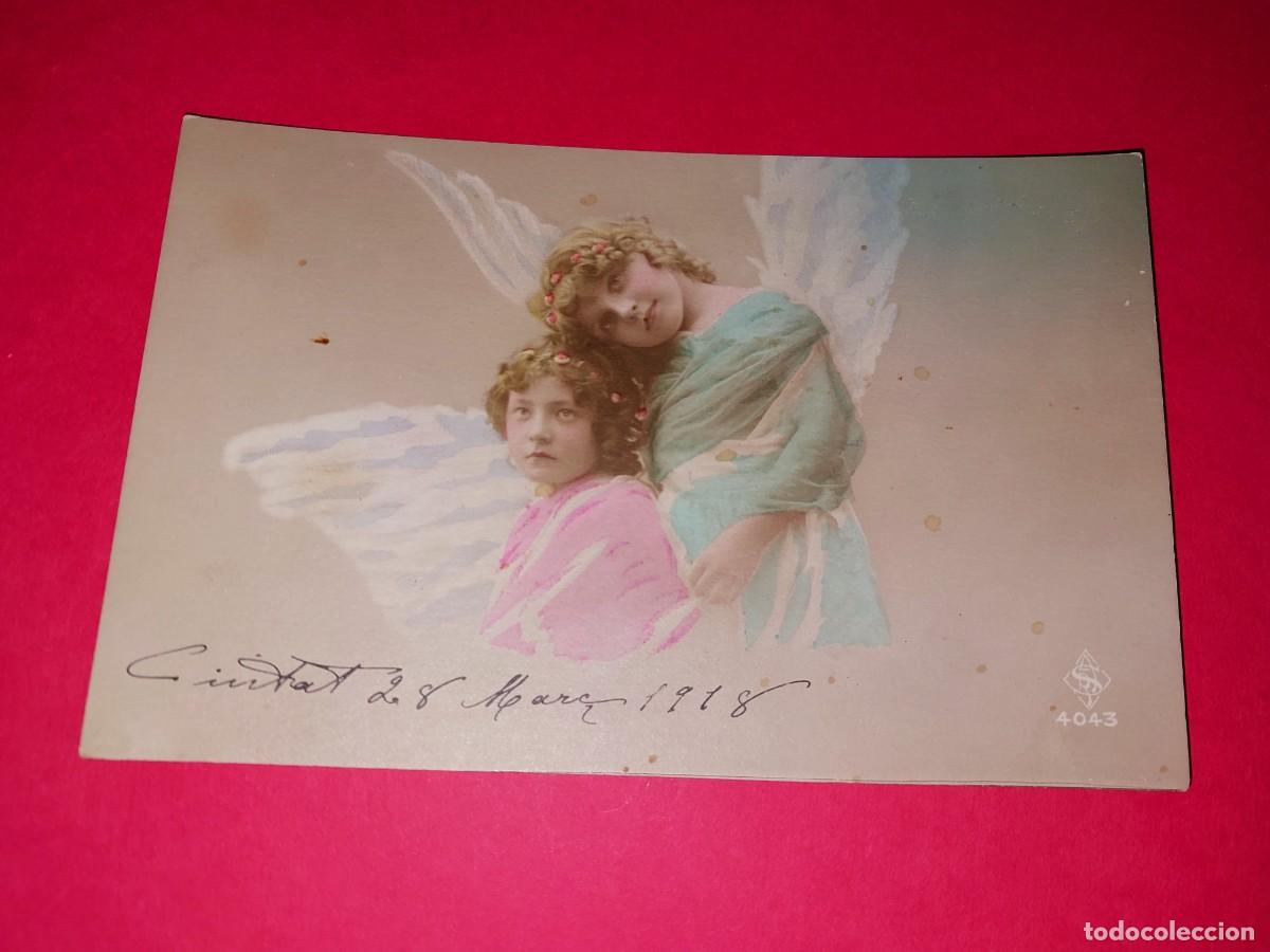 Postales: Antigua Postal Escrita 1918 - Foto 1