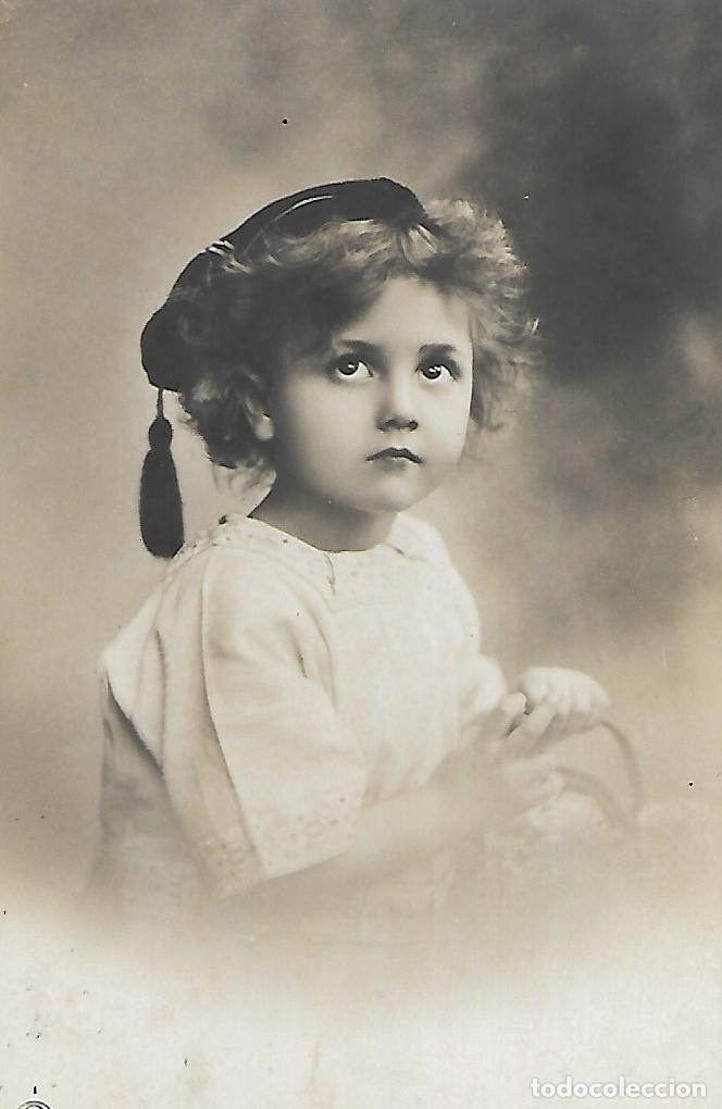 Postales: ANTIGUA POSTAL-NI&Ntilde;A CON GORRITO (1911) - Foto 1