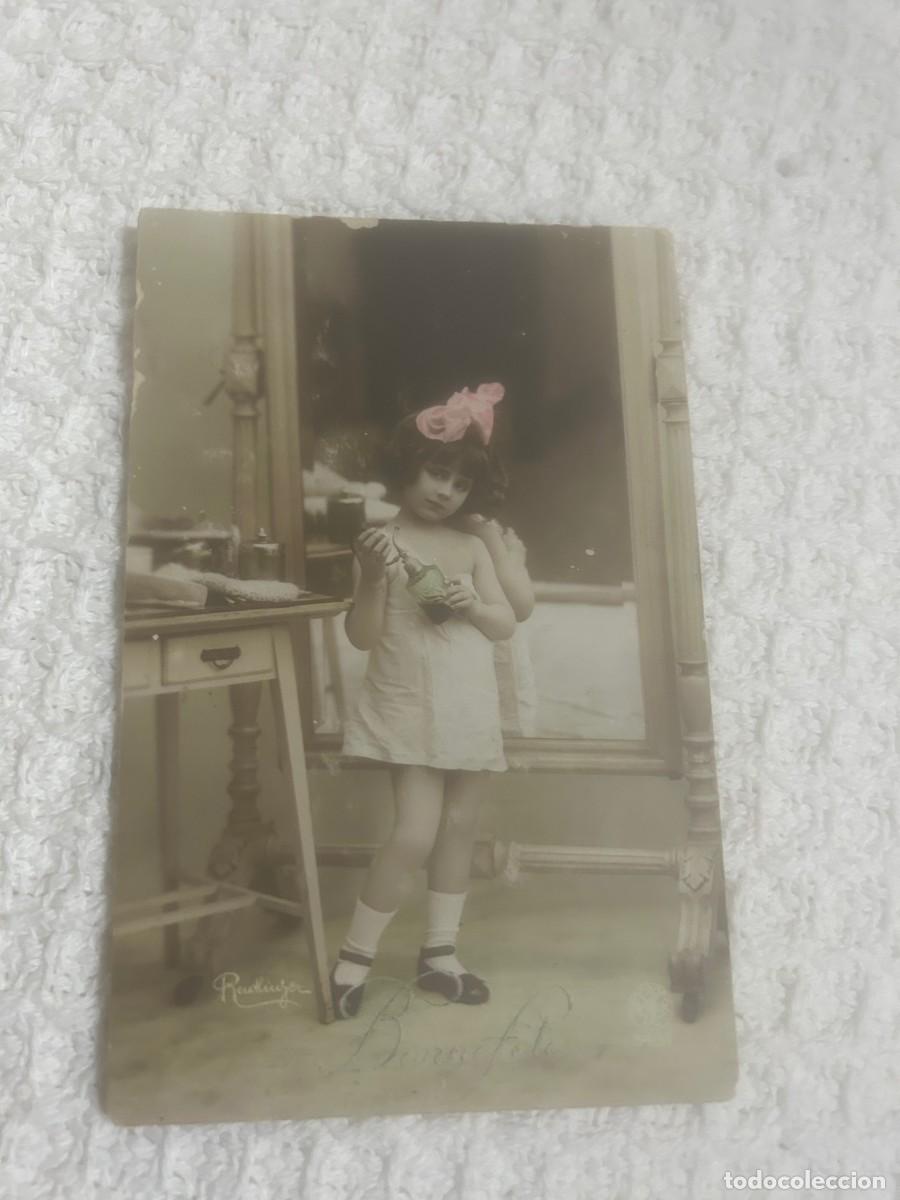 Postales: POSTAL NI&Ntilde;A. PRINCIPIOS S. XX. - Foto 1