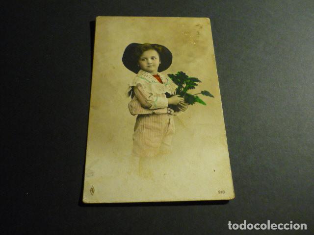 Postales: NI&Ntilde;O ELEGANTE ANTIGUA POSTAL - Foto 1