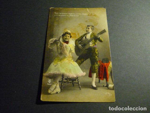 Postales: NI&Ntilde;OS ANDALUCES ANTIGUA POSTAL - Foto 1