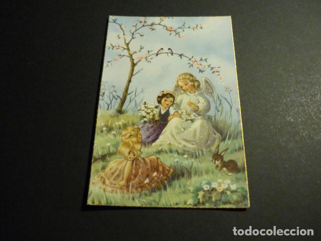 Postales: ANGEL CON NI&Ntilde;AS POSTAL - Foto 1