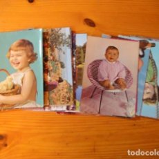 Postales: POSTALES DE NIÑOS- LOTE DE 40