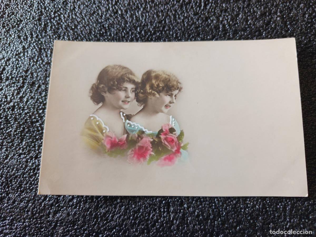 Postales: postal de ni&ntilde;as, 4517/18 - Foto 1