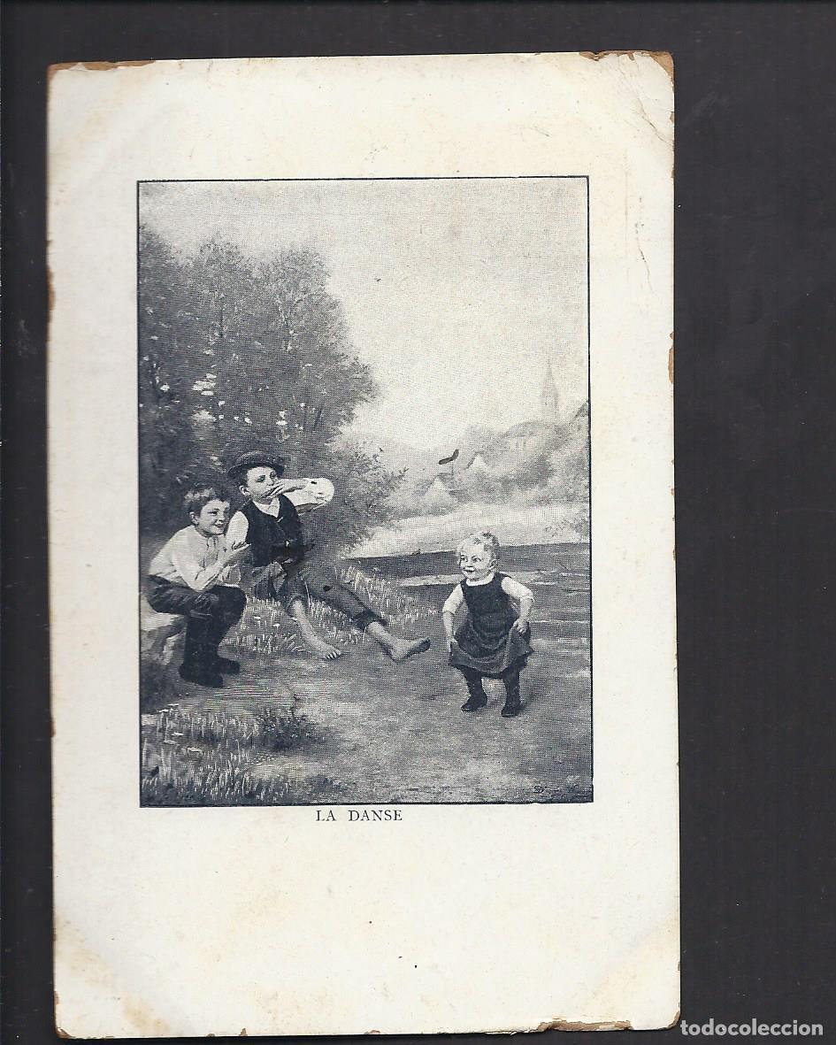 Postales: Antigua postal . Ni&ntilde;os. Circulada 1908 - Foto 1