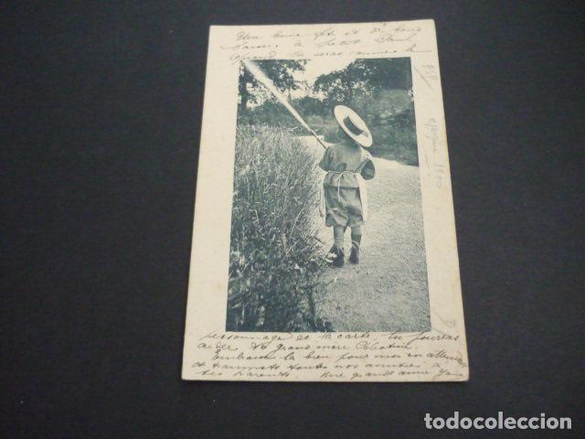 Postales: NI&Ntilde;O CON MANGUERA POSTAL - Foto 1