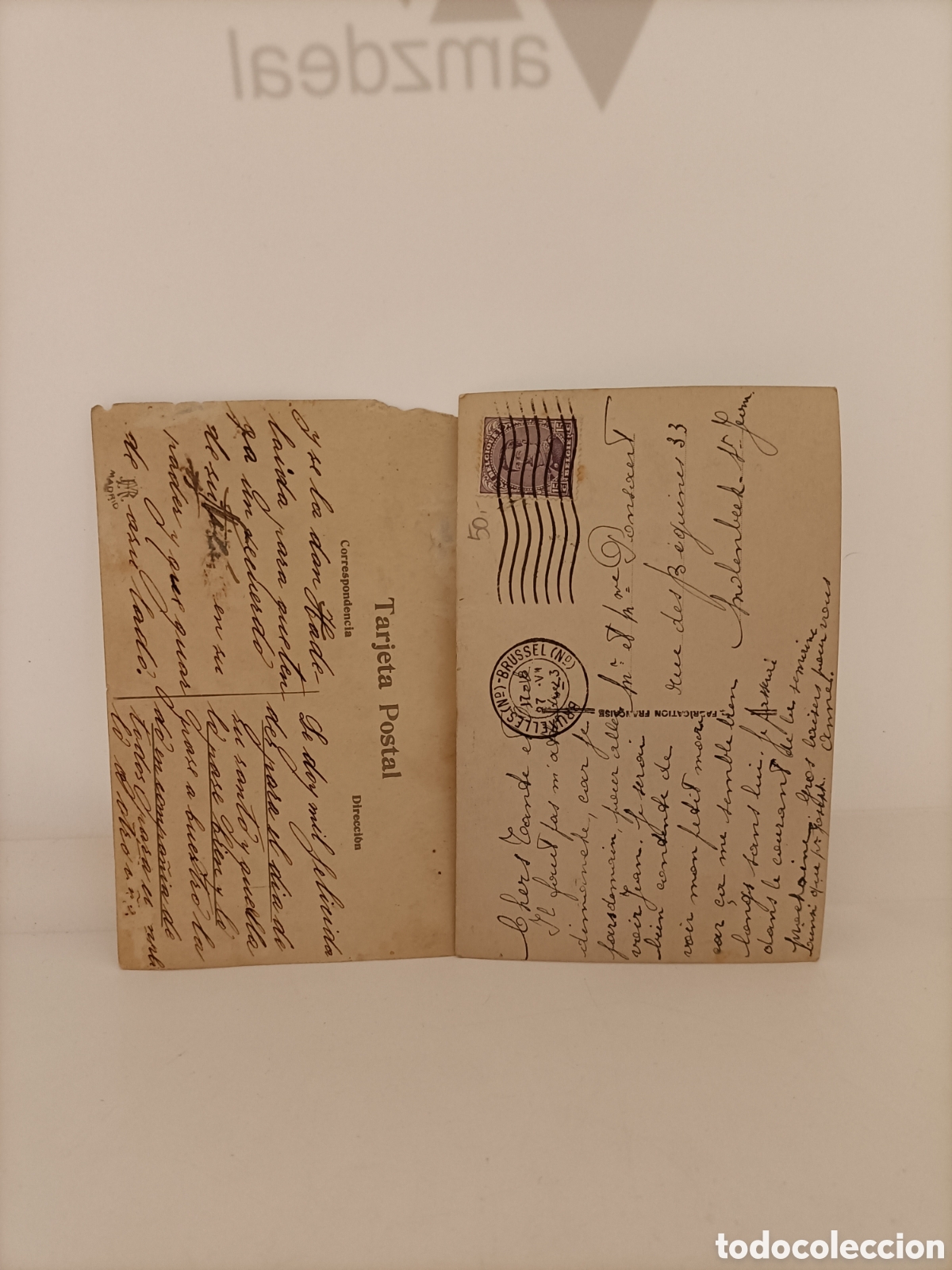 Postales: Lote de 10 postales de principios del veinte. - Foto 4